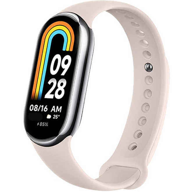 Tech-Protect Λουράκι Σιλικόνης Iconband Xiaomi Smart Band 9 / 9 NFC / 8 / 8 NFC - Beige