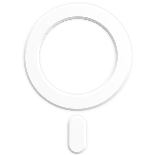 Tech-Protect MagMat MagSafe Universal Magnetic Ring - Αυτοκόλλητος Μαγνητικός Δακτύλιος MagSafe - White