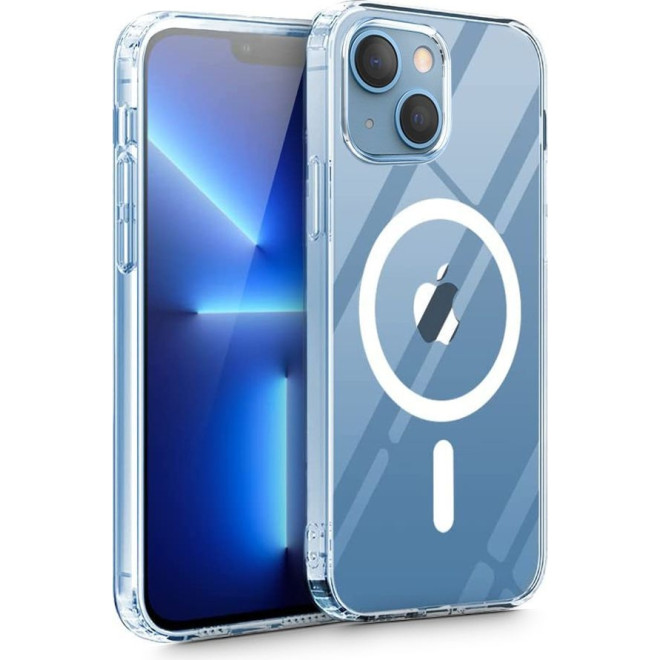 Tech-Protect MagMat - Σκληρή Διάφανη Θήκη MagSafe Apple iPhone 13 mini - Clear