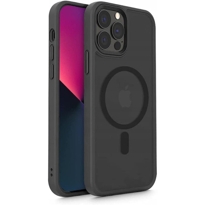 Tech-Protect MagMat - Σκληρή Θήκη MagSafe Apple iPhone 13 Pro Max - Matte Black