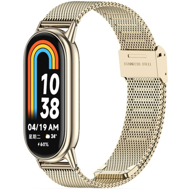 Tech-Protect Μεταλλικό Λουράκι Milaneseband Xiaomi Smart Band 9 / 9 NFC / 8 / 8 NFC