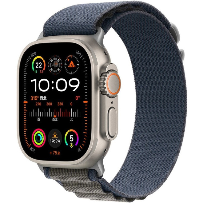 Tech-Protect Nylon Pro Λουράκι - Apple Watch Ultra2/Ultra1/SE/10/9/8/7/6/5/4 (49/46/45/44mm) - Navy / Grey