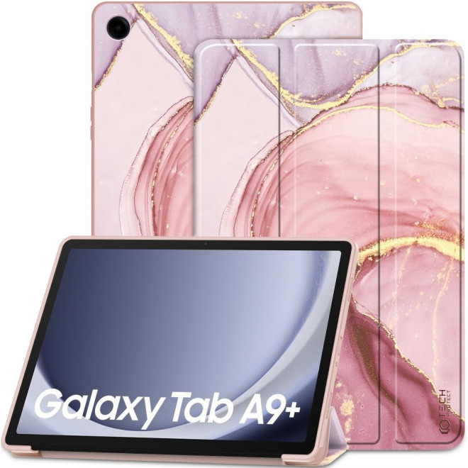 Tech-Protect Smartcase Θήκη - Samsung Galaxy Tab A9 Plus 11" X210 / X215 / X216 - Marble