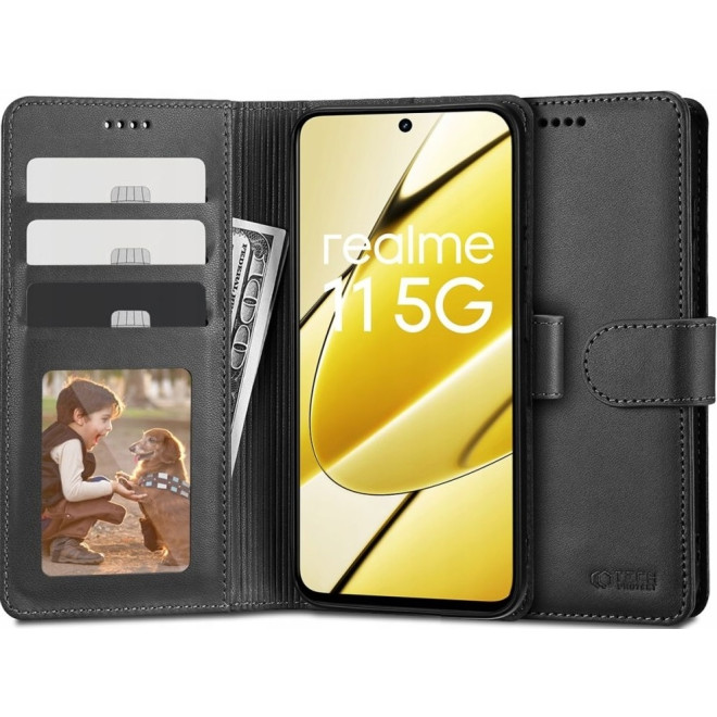 Tech-Protect Wallet - Θήκη Πορτοφόλι Realme 11 5G - Black