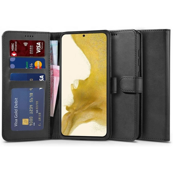 Tech-Protect Wallet - Θήκη Πορτοφόλι Samsung Galaxy S22 Plus 5G - Black