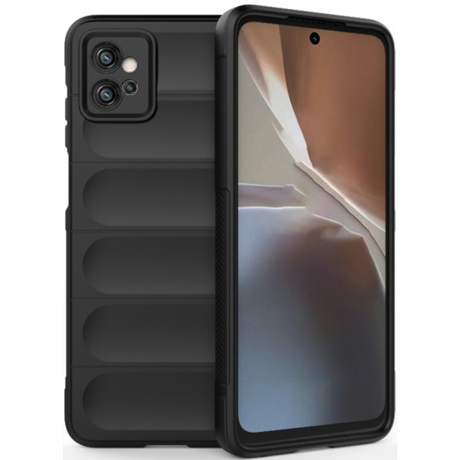 Techsuit Magic Shield - Θήκη Σιλικόνης Motorola Moto G32 - Black 