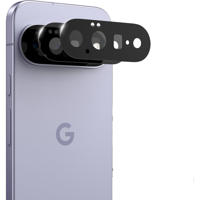 Tempered Glass Google Pixel 11 Ringke Camera Protector Full Cover Glass Αντιχαρακτικό Γυαλί Προστασίας για Φακό Κάμερας 2 Τεμάχια Black