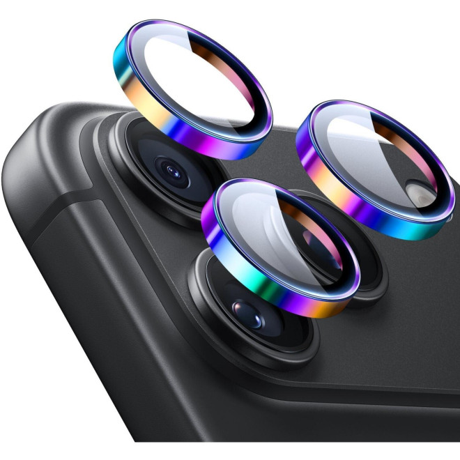 Tempered Glass iPhone 18 Pro / 18 Pro Max ESR Armorite Camera Lens Protectors Αντιχαρακτικό Γυαλί Προστασίας για Φακό Κάμερας Chromatic