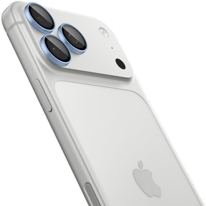 Tempered Glass iPhone 18 Pro / 18 Pro Max Spigen GLAS.tR EZ Fit OPTIK Pro Camera Lens Protector Αντιχαρακτικό Γυαλί Προστασίας για Φακό Κάμερας 2 Τεμάχια Light Blue