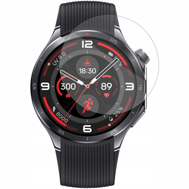 Tempered Glass OnePlus Watch 3 46mm Spacecase Smartwatch Glass 2.5D Αντιχαρακτικό Γυαλί Προστασίας Οθόνης Clear