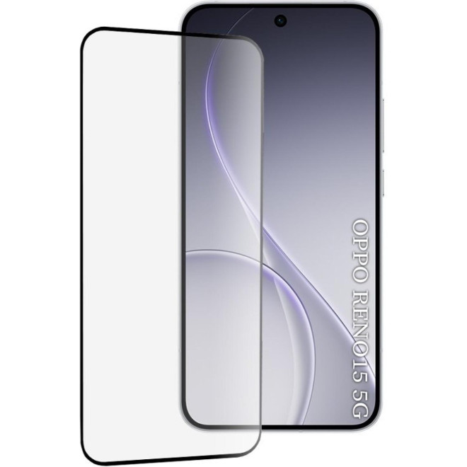 Tempered Glass Oppo Reno15 Techsuit 111D Full Glue Full Face Αντιχαρακτικό Γυαλί Προστασίας Οθόνης Black