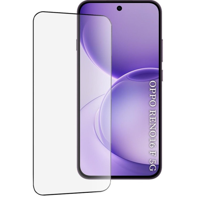 Tempered Glass Oppo Reno16 F / 16 FS Techsuit 111D Full Glue Full Face Αντιχαρακτικό Γυαλί Προστασίας Οθόνης Black