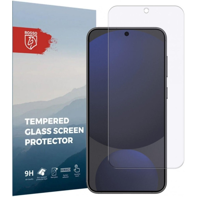 Tempered Glass Samsung Galaxy S24 FE Rosso Αντιχαρακτικό Γυαλί Προστασίας Οθόνης Clear