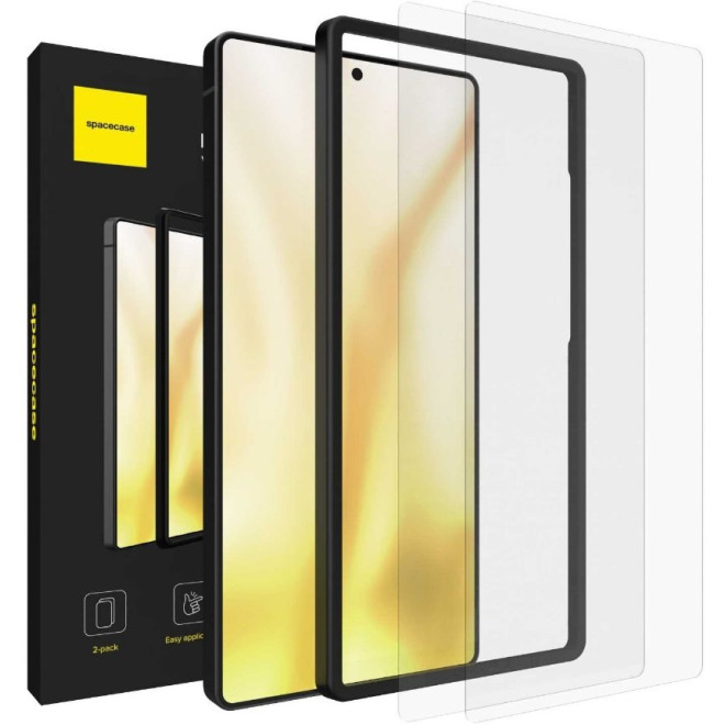 Tempered Glass Samsung Galaxy S25 Ultra Spacecase Set Αντιχαρακτικό Γυαλί Προστασίας Οθόνης 2 Τεμάχια Clear
