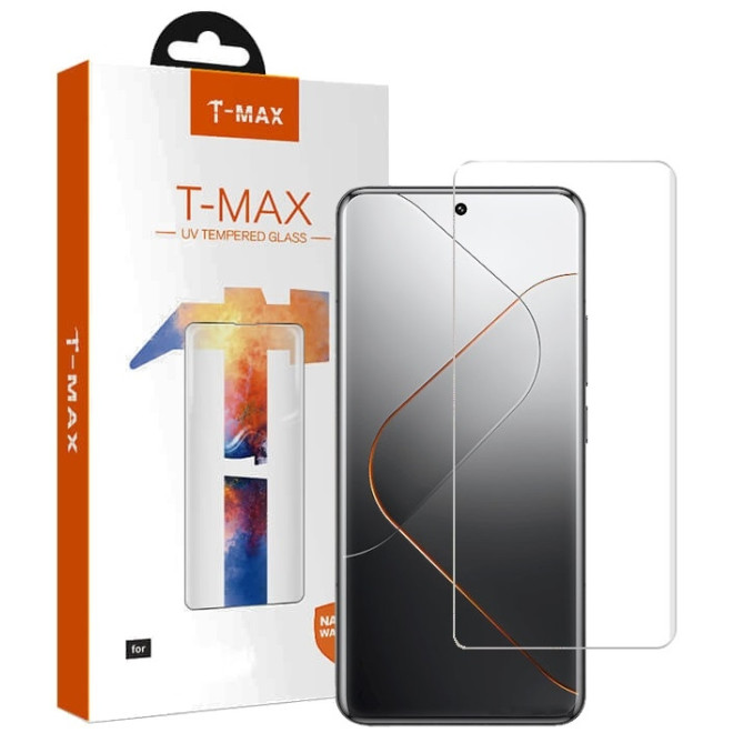 Tempered Glass Xiaomi 15 Pro T-MAX Liquid Full Glue 3D Σύστημα Προστασίας Οθόνης