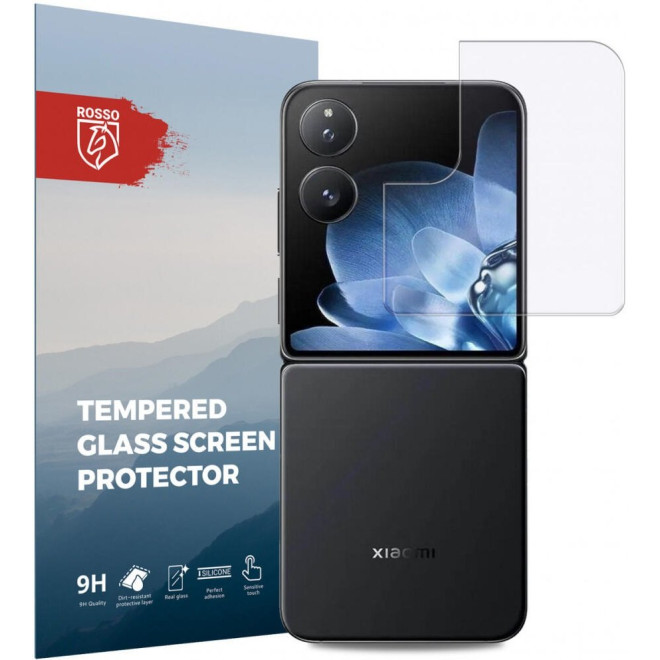 Tempered Glass Xiaomi Mix Flip Rosso Αντιχαρακτικό Γυαλί Προστασίας Εξωτερικής Μικρής Οθόνης Clear