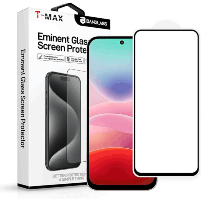 Tempered Glass Xiaomi Redmi 17 4G T-Max Premium Full Glue Αντιχαρακτικό Γυαλί Προστασίας Οθόνης Black
