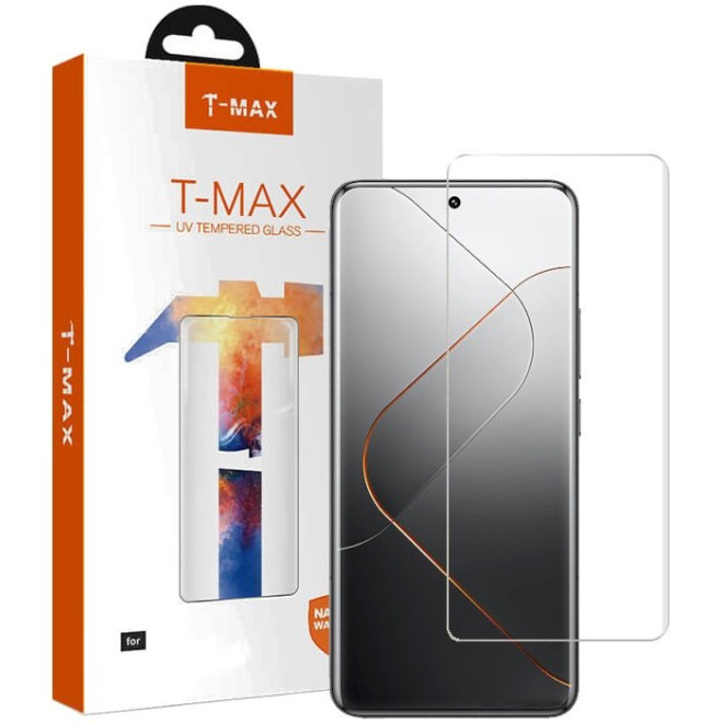 Tempered Glass Xiaomi Redmi Note 14 Pro 4G T-MAX Liquid Full Glue 3D Σύστημα Προστασίας Οθόνης