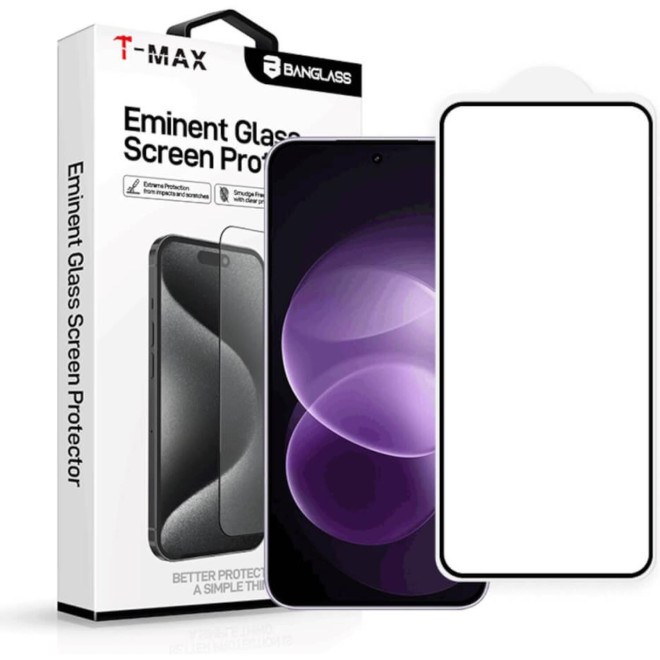 Tempered Glass Xiaomi Redmi Note 17 Pro T-Max Premium Full Glue Αντιχαρακτικό Γυαλί Προστασίας Οθόνης Black