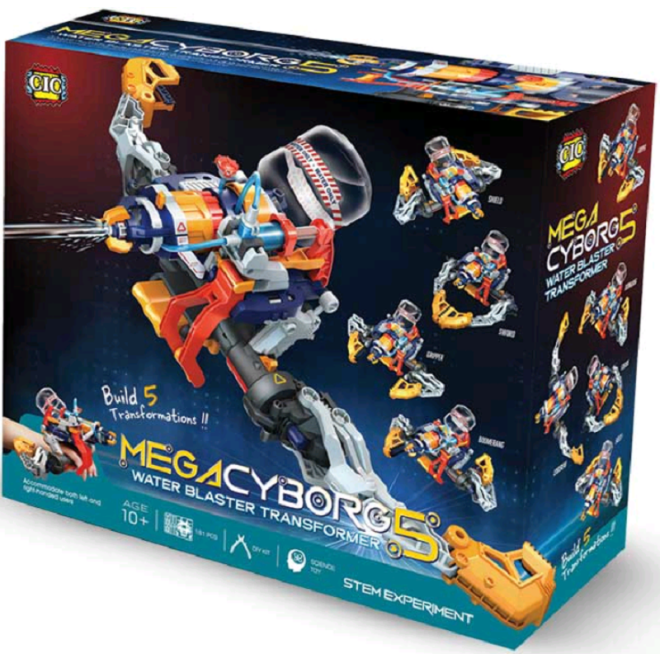 The Source Constract & Create Mega Cyborg 5 - Εκπαιδευτικό Παιχνίδι Ρομποτικής