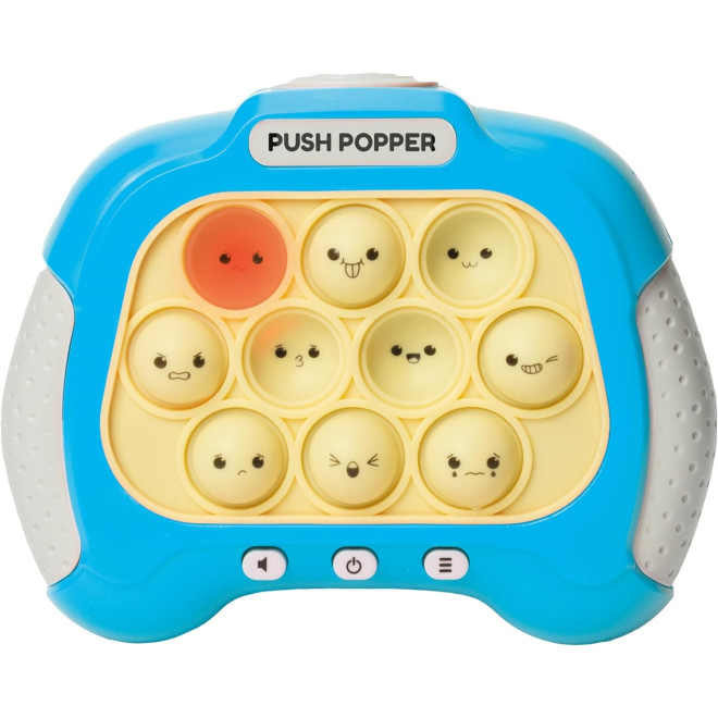 The Source Winning Push Popper Game - Pop It Fidget Αντιστρές / Διαδραστικό Παιχνίδι Δεξιοτήτων - Blue