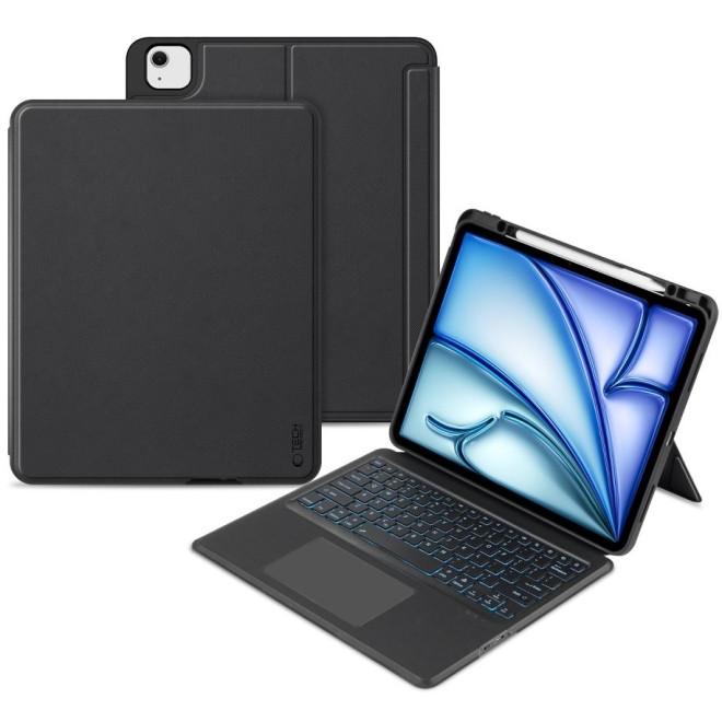 Θήκη Apple iPad Air 13" 2025 / 2024 - Tech-Protect SCMag Pen Plus Keyboard με Υποδοχή Apple Pencil & Πληκτρολόγιο Bluetooth - Black