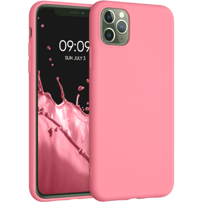 Θήκη Apple iPhone 11 Pro Max - KWmobile TPU Case Σιλικόνης - Bubblegum Pink