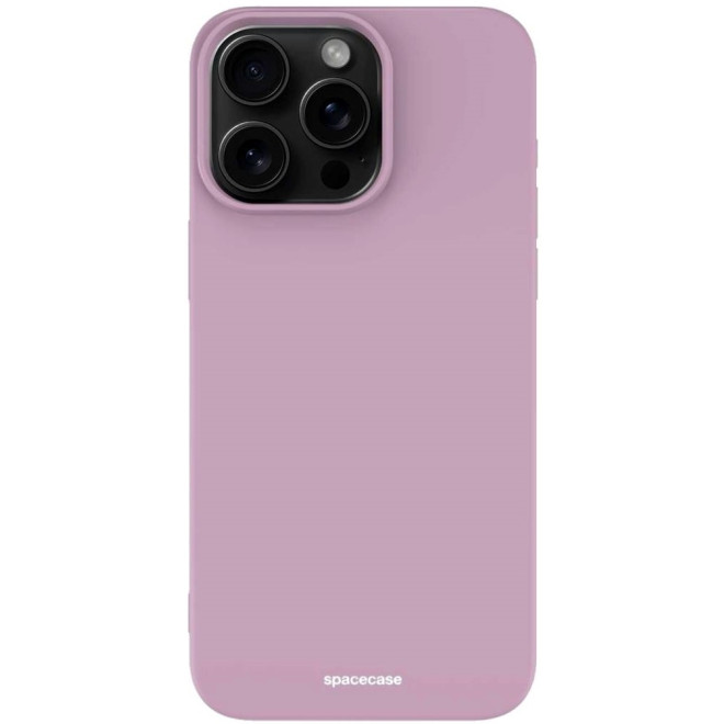 Θήκη Apple iPhone 15 Pro Max Spacecase Silicone Case Σιλικόνης Lilac