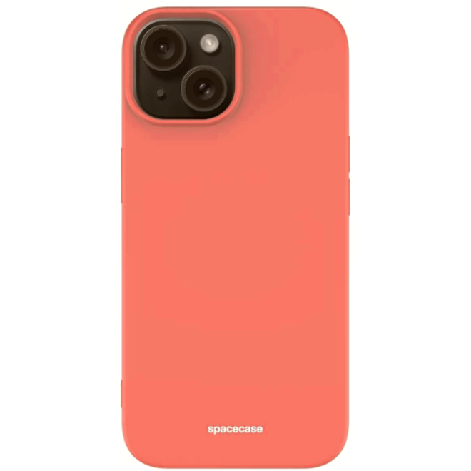 Θήκη Apple iPhone 15 - Spacecase Silicone Case Σιλικόνης - Red 