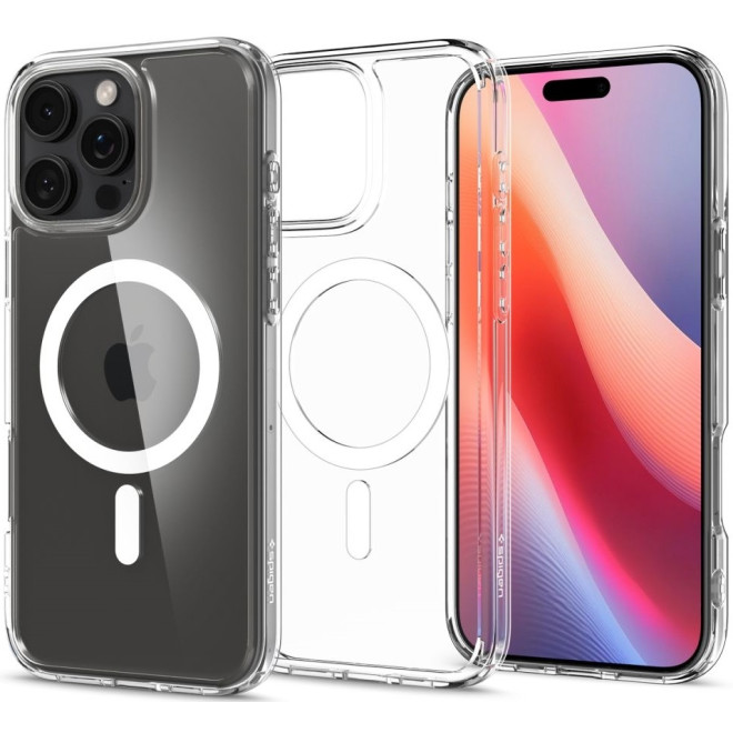 Θήκη Apple iPhone 16 Pro Max - Spigen Ultra Hybrid MagFit με MagSafe - White