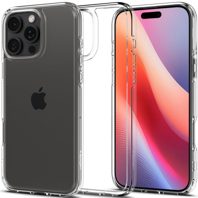 Θήκη Apple iPhone 16 Pro Max - Spigen Ultra Hybrid Σκληρή - Crystal Clear
