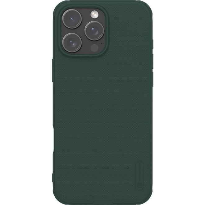 Θήκη Apple iPhone 16 Pro - Nillkin Super Frosted Shield Pro Σκληρή Ανθεκτική - Dark Green