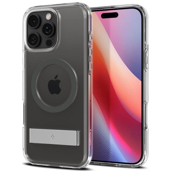 Θήκη Apple iPhone 16 Pro - Spigen Ultra Hybrid S MagFit Σκληρή με MagSafe - Graphite 