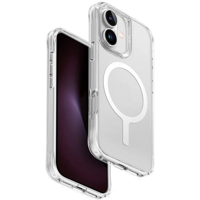 Θήκη Apple iPhone 16 - Uniq LifePro Xtreme MagClick Ανθεκτική Σκληρή με MagSafe - Frost Clear