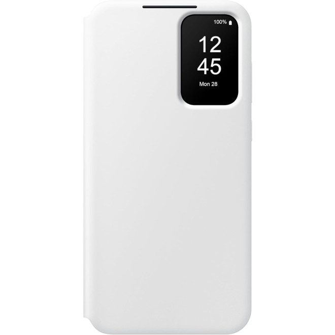 Θήκη Flip με Ενεργό Πορτάκι - Samsung Galaxy A35 - Official Samsung Smart View Wallet Cover - White