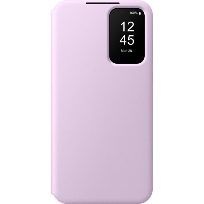 Θήκη Flip με Ενεργό Πορτάκι - Samsung Galaxy A55 - Official Samsung S View Wallet Cover - Lavender