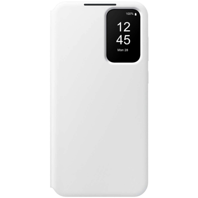 Θήκη Flip με Ενεργό Πορτάκι - Samsung Galaxy A55 - Official Samsung S View Wallet Cover - White
