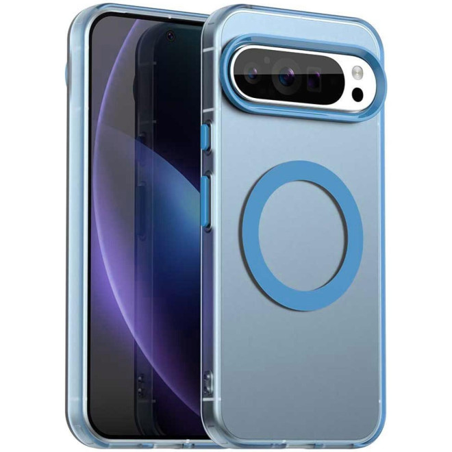 Θήκη Google Pixel 10 / 10 Pro Techsuit CandyCase Σκληρή Ημιδιάφανη με MagSafe Qi2 Blue