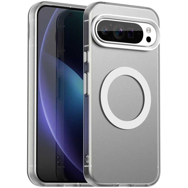 Θήκη Google Pixel 10 / 10 Pro Techsuit CandyCase Σκληρή Ημιδιάφανη με MagSafe Qi2 White 
