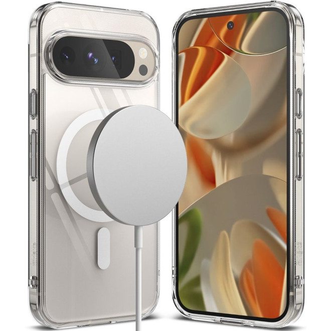 Θήκη Google Pixel 9 / 9 Pro Ringke Fusion Magnetic Ανθεκτική με MagSafe Clear