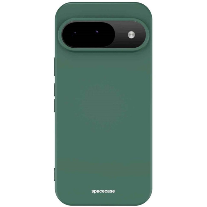 Θήκη Google Pixel 9 / 9 Pro - Spacecase Silicone Case Σιλικόνης - Dark Green