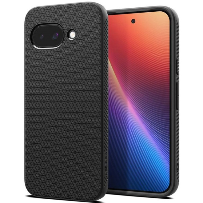 Θήκη Google Pixel 9a Spigen Liquid Air Σιλικόνης Matte Black