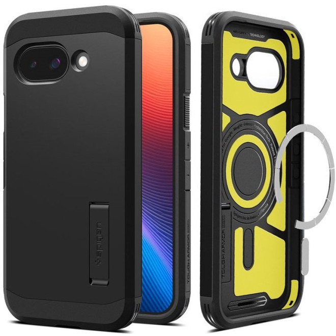 Θήκη Google Pixel 9a Spigen Tough Armor AI MagFit Ανθεκτική με MagSafe Black