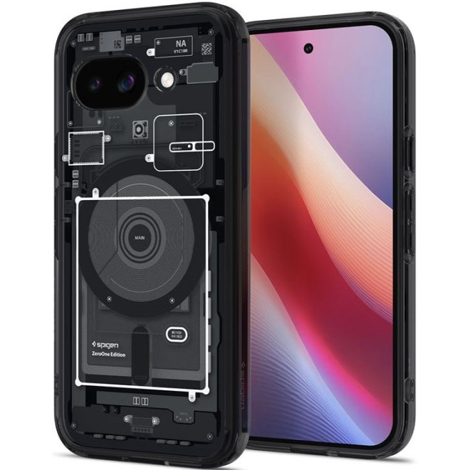 Θήκη Google Pixel 9a Spigen Ultra Hybrid MagFit Σκληρή με MagSafe Zero One Black