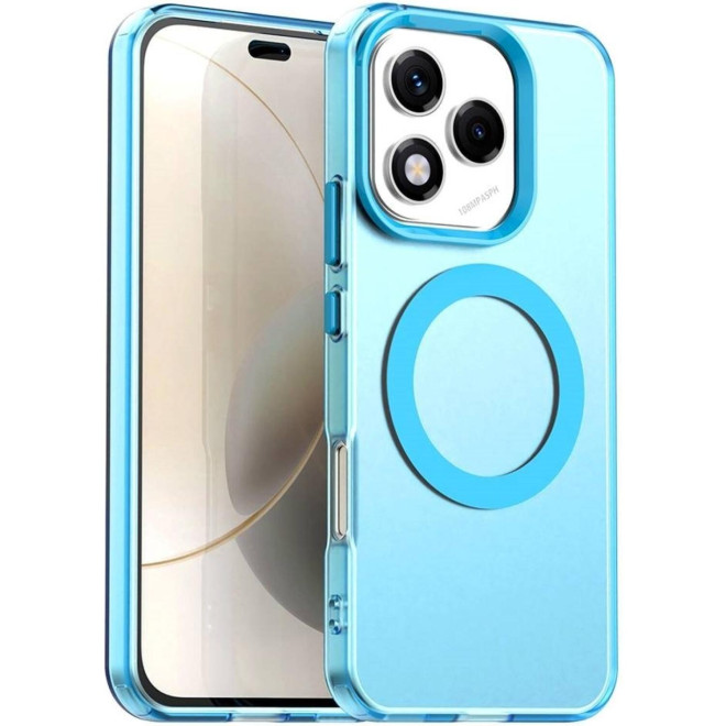 Θήκη Honor 400 Lite Techsuit CandyCase Σκληρή Ημιδιάφανη με MagSafe Blue