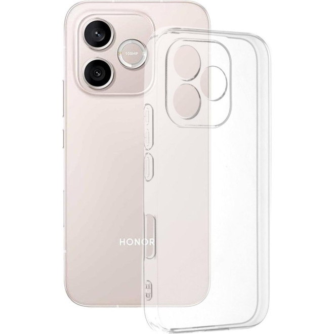 Θήκη Honor 600 Lite Techsuit Clear Silicone Διάφανη Σιλικόνης Transparent