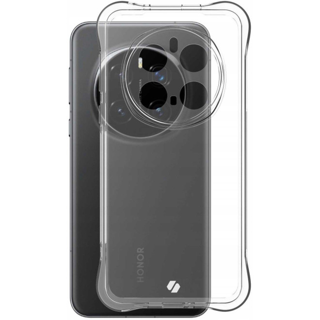 Θήκη Honor Magic7 Pro Spacecase Anti-Shock Διάφανη Σιλικόνης 1mm Clear
