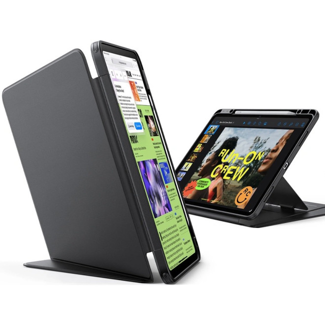 Θήκη iPad Air 13" 2025 / 2024 ESR Flip Hybrid Case με Υποδοχή για Apple Pencil Black