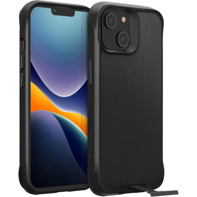 Θήκη iPhone 14 Oakshield Σκληρή με KickStand Black