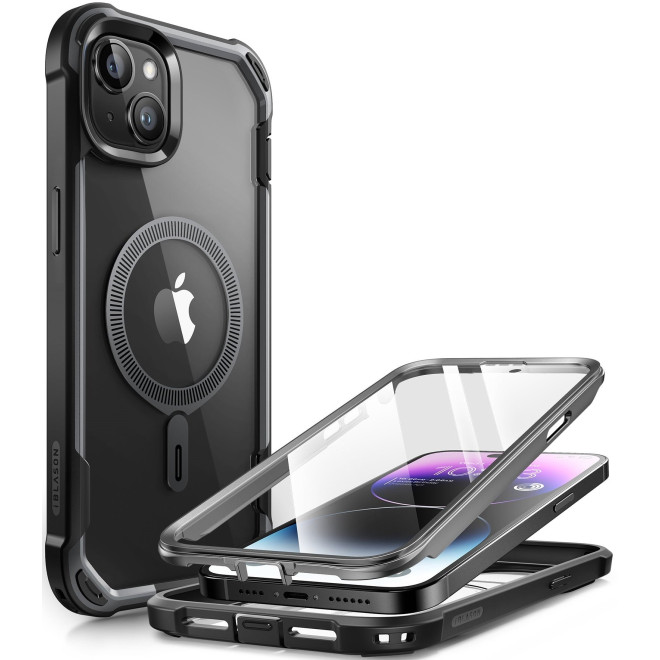 Θήκη iPhone 15 / 14 / 13 Supcase i-Blason Ares Mag Full Body 360° Ανθεκτική με MagSafe Black